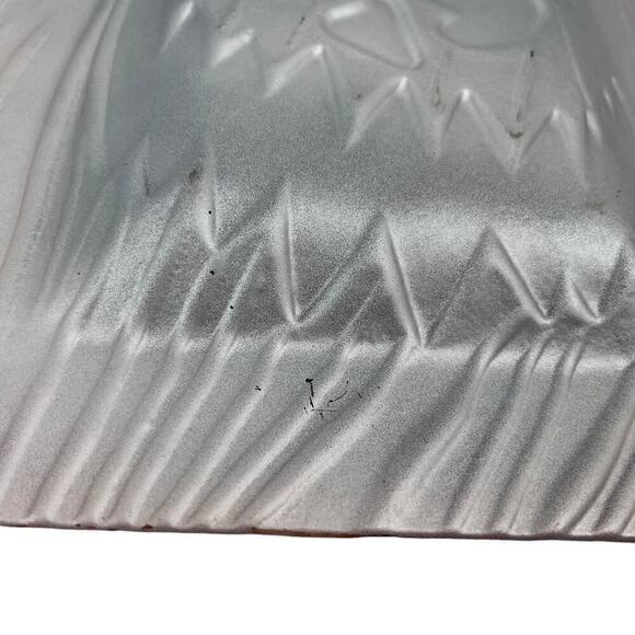 Vintage Halloween Jack-o-Lantern Goofus Glass Serving Tray Plate Orange Black - Picture 6 of 6